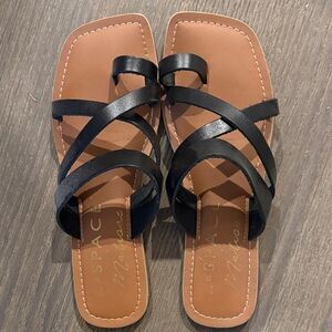 Matisse Melia Black Strappy Sandals